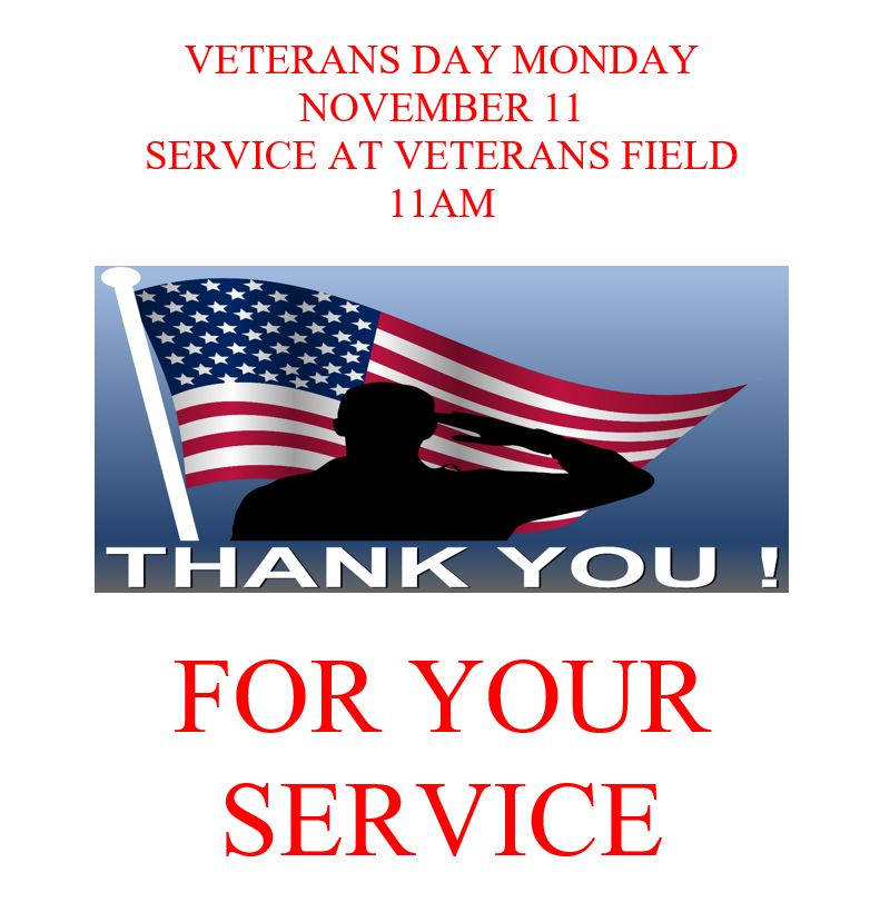 veterans day service 2024