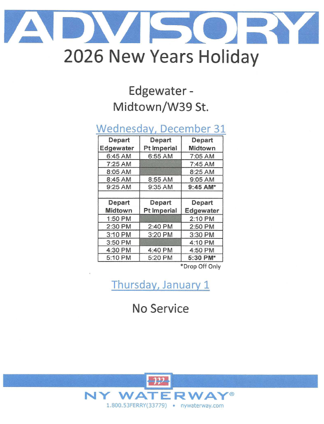 ny waterway 2025 use