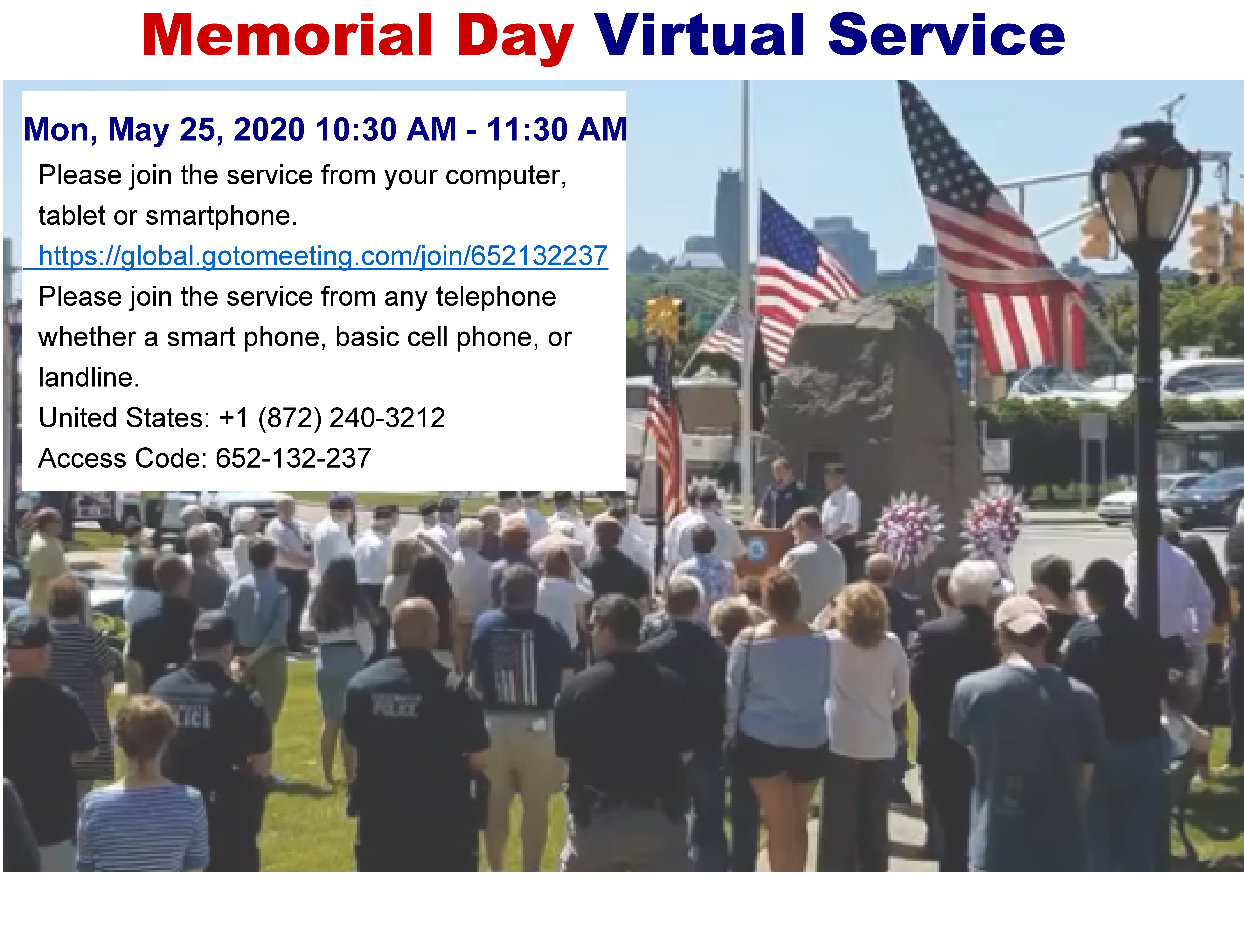 memorial day info 2020