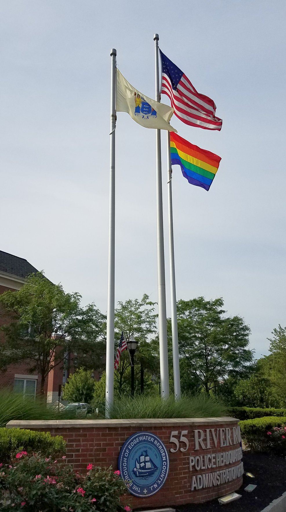 Edgewater Pride flag